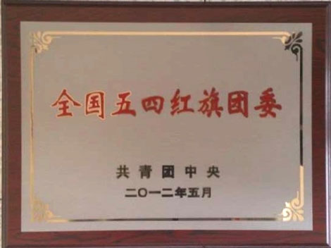 校团委被授予2011年度全国五四红旗团委称号(图1)