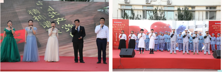 学校举办“奋斗百年路 启航新征程”庆祝建党100周年文艺展演(图5)