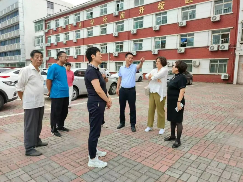 强化责任担当 筑起安全屏障——经贸学校近期校园安全工作纪实(图1)